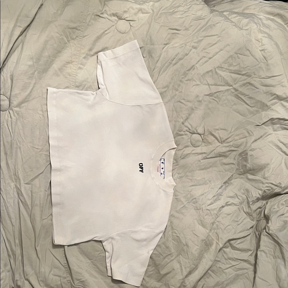 Off-White Crop Top